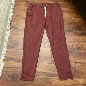 Vuori ponto performance pants, men’s, size L